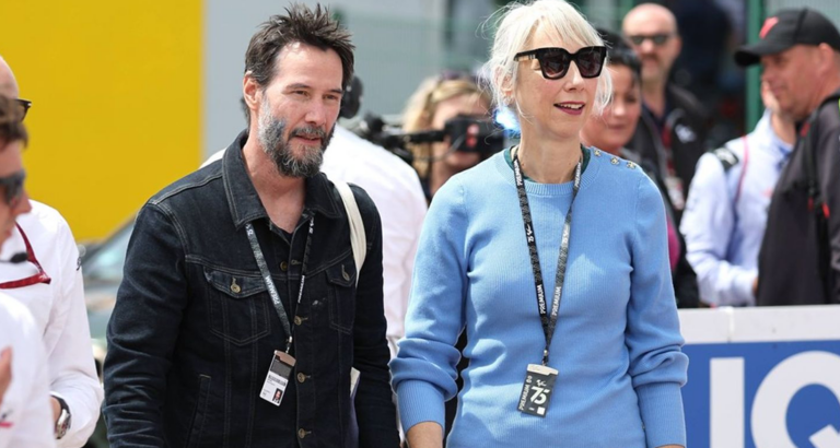 KEANU REEVES: Visit to the Sachsenring with Girlfriend Alexandra
