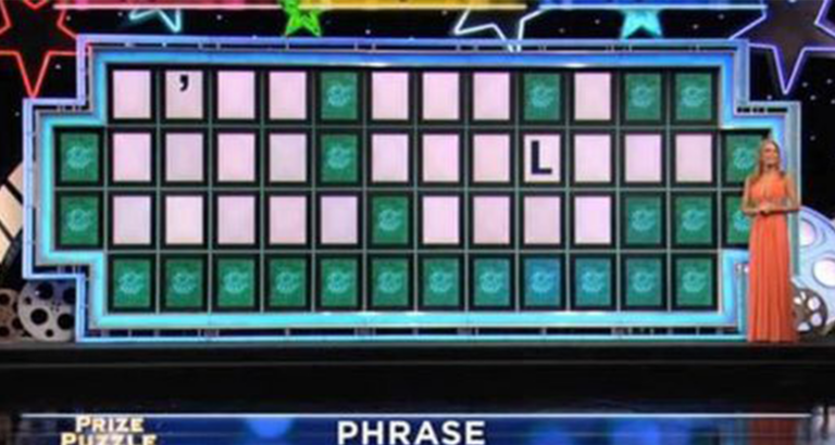 Pat Sajak In Disbelief After Woman Solves This Puzzle With Just One Letter