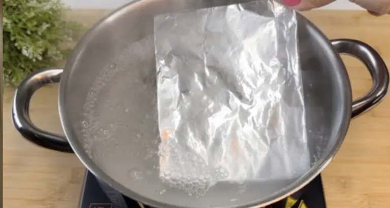 Why Even the Wealthy Put Aluminum Foil in Boiling Water: Discover the Reason