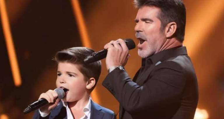 It was an unforgettable! Simon Cowell and Son sing an Adorably Angelic Version of “Don’t Stop Believin”