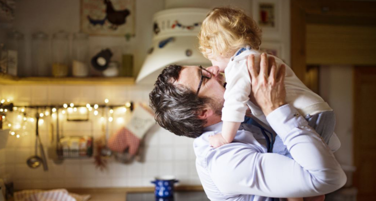 Slammed by trolls for kissing his young son on the lips – he has a strong response for them