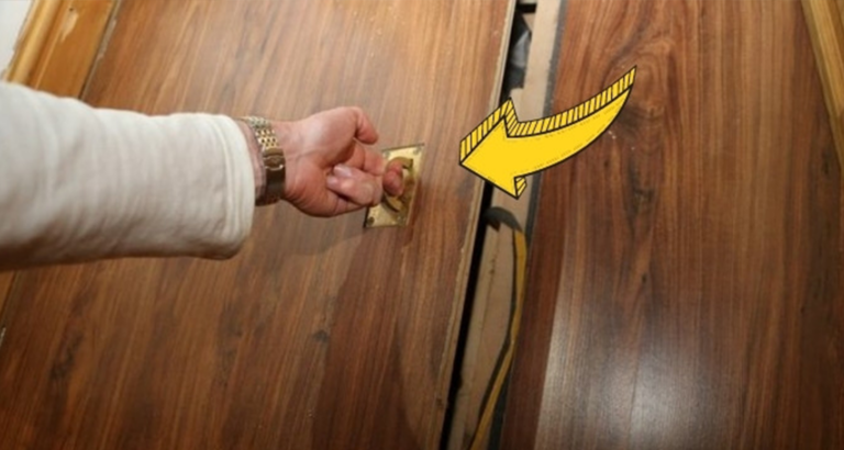 This guy found a secret door in his new apartment. What he found is hauntingly awesome