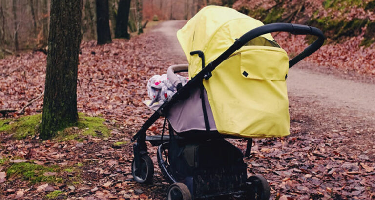 If you find an abandoned stroller at the roadside, here’s why you might want to wait before getting out of your vehicle