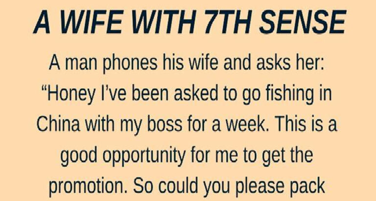 A Wife With 7th Sense..