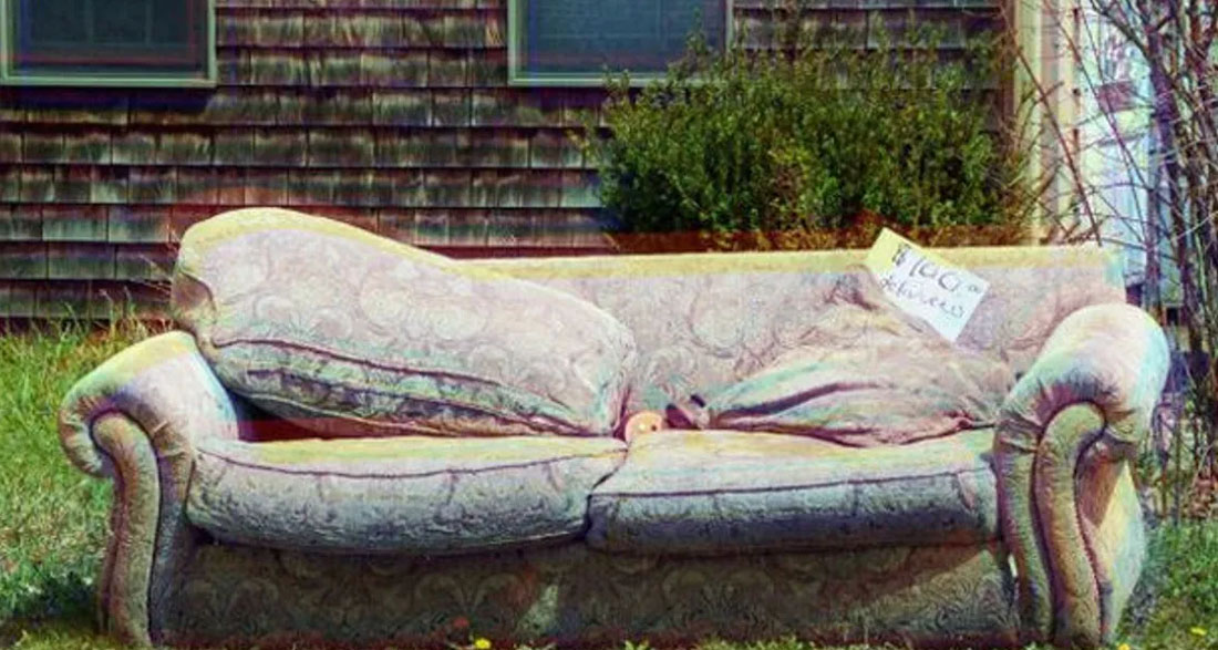 Husband Mocks Old Sofa His Wife Bought at Flea Market, Notices Its Zipper Minutes Later — Story of the Day