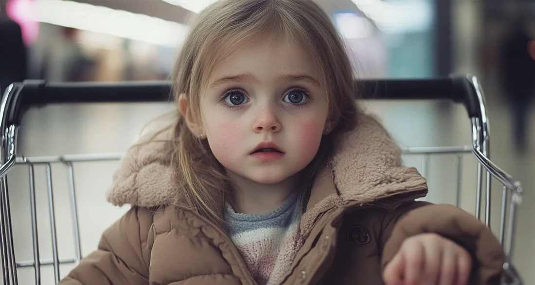 “Don’t Give Me Back, I’m Scared” A Little Girl Appeared in My Shopping Cart and Changed Everything — Story of the Day