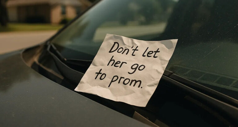 At First, the Note on My Car Seemed Like a Prank, Then I Realized ‘Don’t Let Her Go to Prom’ Was a Warning – Story of the Day
