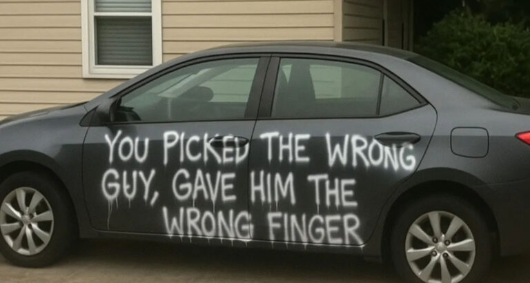I Thought I Knew My Fiancé Until I Saw ‘You Picked the Wrong Guy, Gave Him the Wrong Finger’ on His Car One Morning – Story of the Day