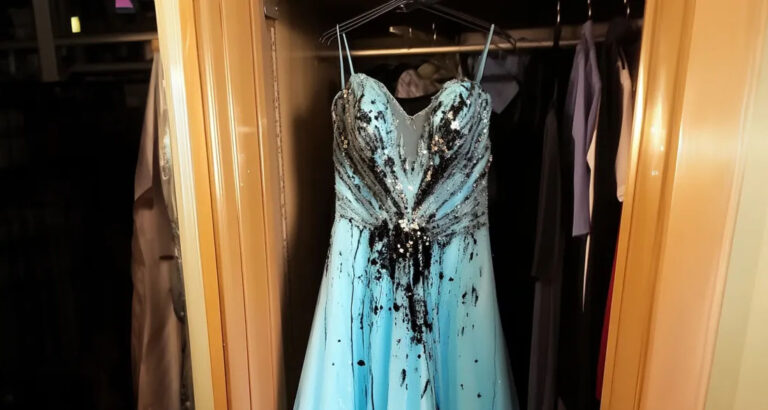I Opened My Closet on the Morning of Prom to Find My Dress Covered in Black Paint – But Karma Was Not Sleeping