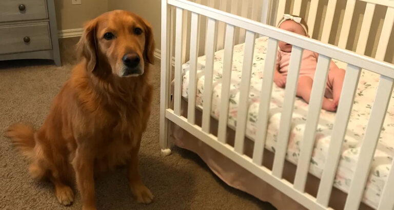 We Nearly Gave Away Our Golden Retriever Because He Barked at the Nanny — But Then I Checked the Camera Footage and Was Stunned