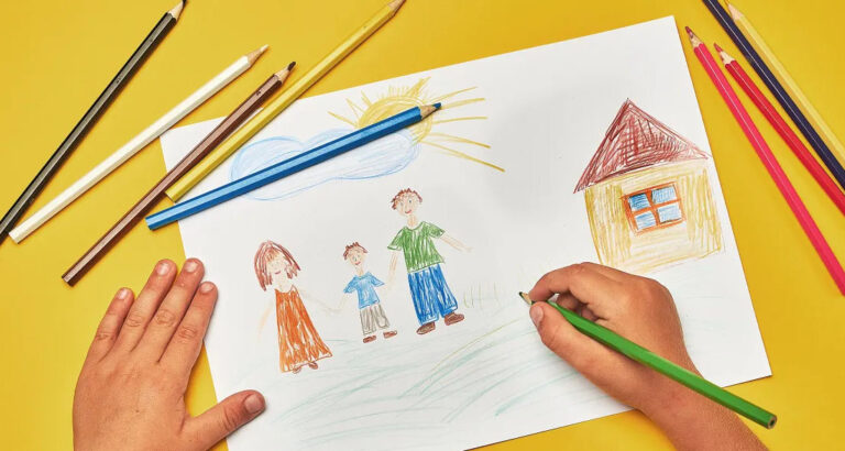 My 5-Year-Old Daughter Drew Our Family and Said: ‘This Is My New Little Brother’