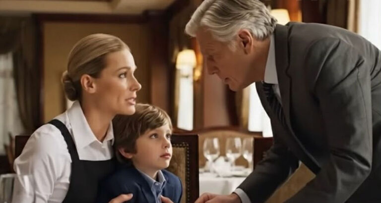 “A Waitress Spotted What Doctors Missed — and Saved a Billionaire’s Son’s Life in Minutes”