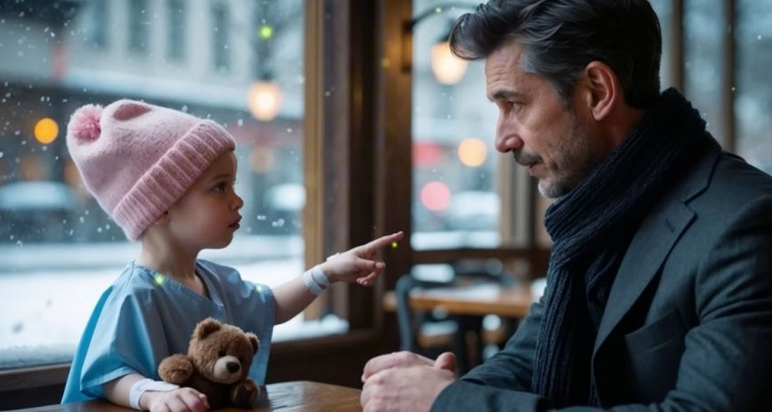 “Can I Sit Here? A Sick Little Girl Asked the Stranger—He Turned Out to Be a Widowed CEO Millionaire