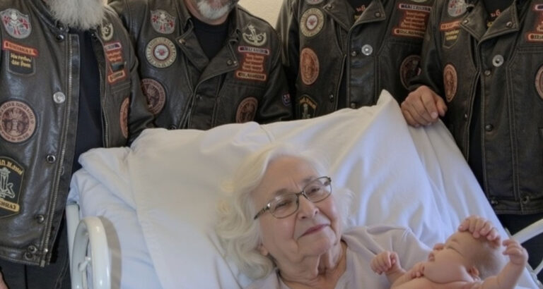 Four Bikers Walked Into a Hospital at Dawn — and Gave a Dying Woman the Miracle She’d Been Praying For