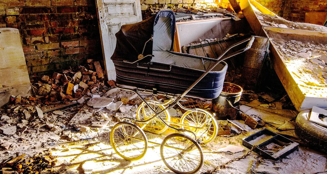 I Found a Baby Stroller at the Dump – When I Lifted the Cushion, I Screamed