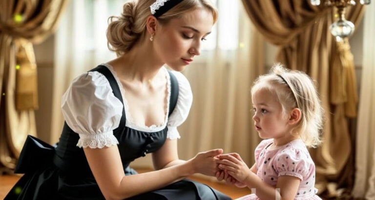 New Maid Saw Everyone Ignore the CEO’s Autistic Daughter, Until She Asked Her to “Dance With Me.”