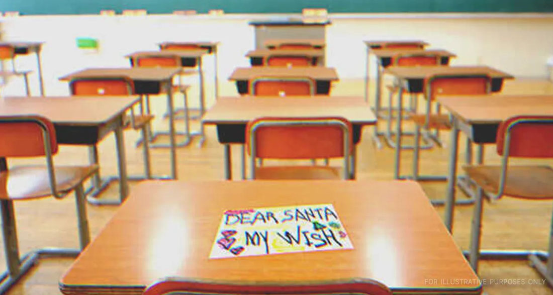 Girl Mocks Boy Who Didn’t Bring Xmas Gift to Class, Visits Him on Reading His Letter to Santa – Story of the Day