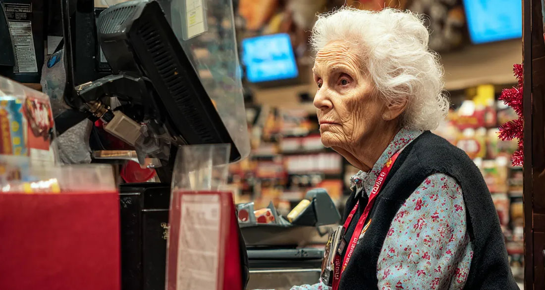 I Stood Up for an Elderly Cashier on Christmas Eve — I Didn’t Know It Would Change My Life
