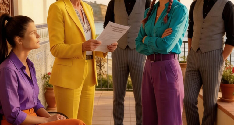 I went to relax at my beach house, and found my daughter-in-law there with her whole family. She looked at me with disdain and said, “What’s this old parasite doing here? There’s no place for you!”