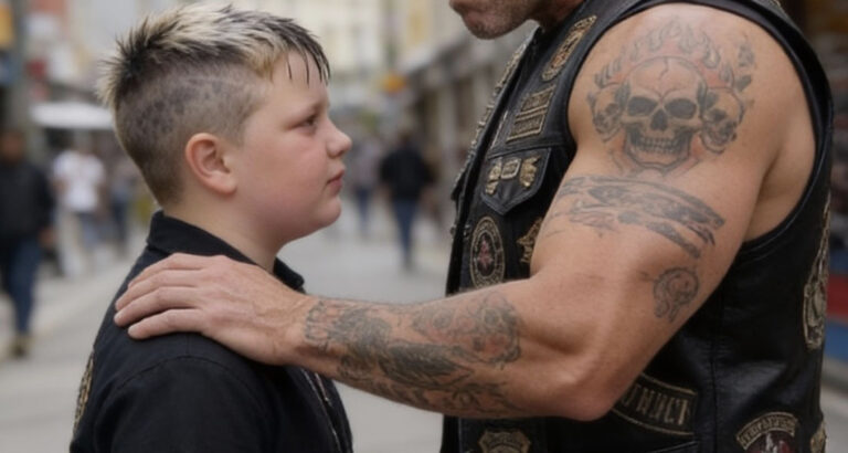 The Boy Who Walked Alone Four Miles Home and the Biker Who Refused to Let Him Carry His Pain Alone