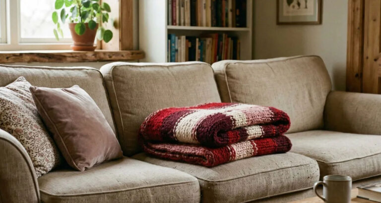 I Knitted a Blanket from My Late Mom’s Sweaters for My Baby Brother – My Stepmother Threw It in the Dumpster, but Then My Grandma Made Her Regret It